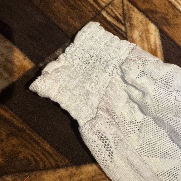 Aerie white  Lace Jogger Pants - Picture 2 of 5